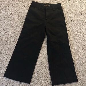 Y2K vintage wide leg black pants